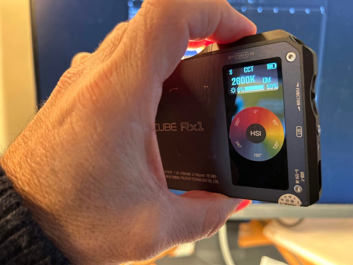 Pilotfly AtomCUBE Rx1 RGBCW Pocket LED Video Light | eBay