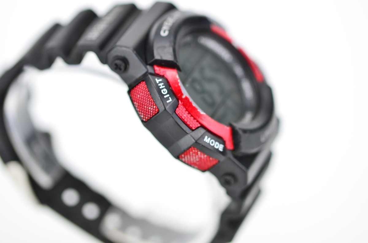 C856 Vintage Cybeat Mens Digital 5Bar Black J-axis Watch C856 Vintage Cybeat Mens Digital 5Bar Black J-axis Watch