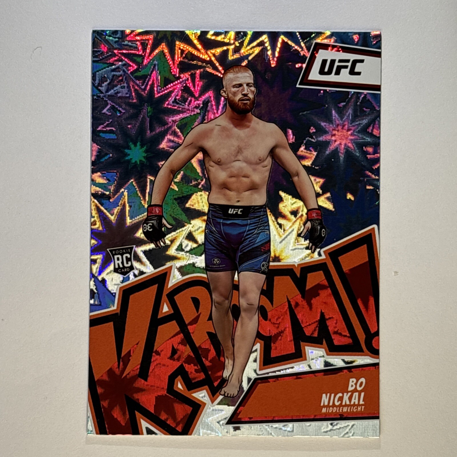 2023 Panini Chronicles UFC Bo Nickal #19 Rookie RC Kaboom!