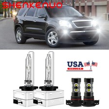 For Gmc Acadia 2007-2012 D1s Xenon Hid Headlight5202 Led Fog Light Upgrand Bulb