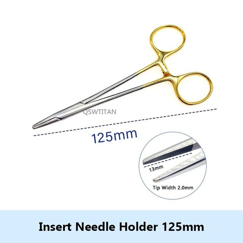 Insert Stainless Steel Multifunctional Needle Holder Surgical Tools Instruments - Picture 7 of 18