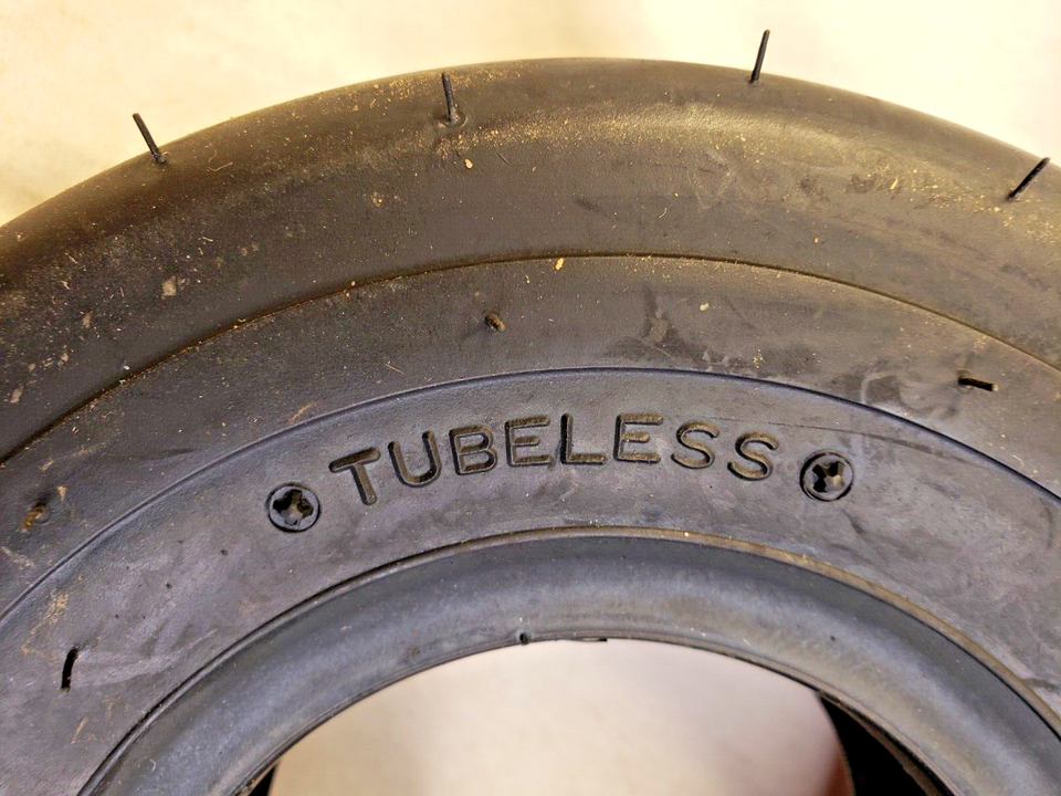 Pneumatico Antiforatura Per Tosaerba 9x3.50-4" Su Ruota Per - Foto 11