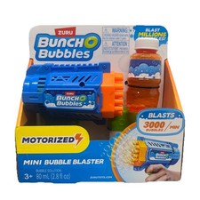 Kids Bubble Gun Bunch O Bubbles Blaster Mini Zuru - 3000 Bubbles a Minute New