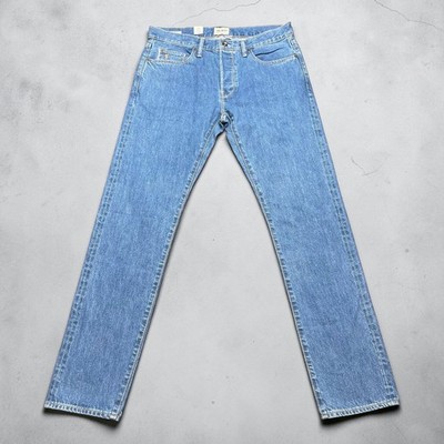 NWT Todd Snyder Slim Fit Selvedge Denim Jeans Washed Blue 31x32 JE030830 NEW