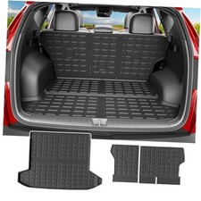 Cargo Mat Compatible with 2022-2025 2026 Tucson Upgrade Trunk Mat Backrest Mat
