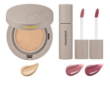 Moonshot KOREA Foundation Lip Stain Set k-bea...