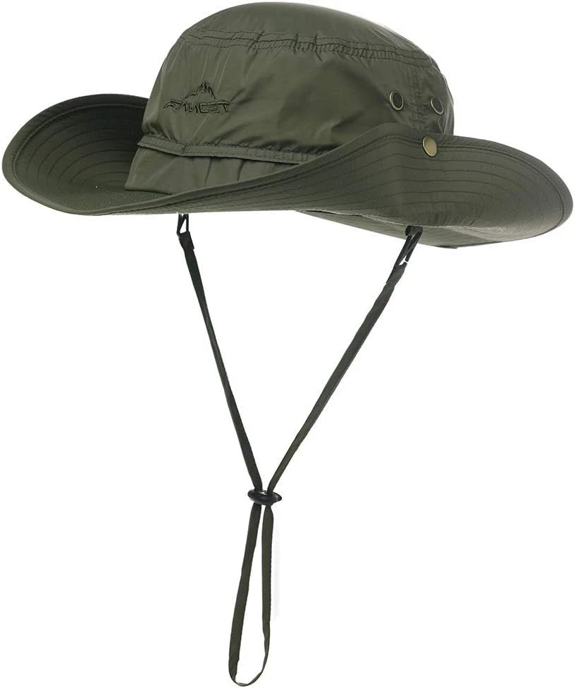 Wide Brim Waterproof UPF 50+ Bucket Sun Summer Travel Fishing