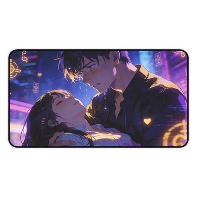 Romantic Anime Mouse Pad - Desk Decoration Anime - Anime Gamer Gift Des Mat 