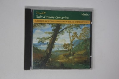 Vivaldi Viola D'amore Concertos CD Catherine Mackintosh Orchestra