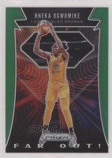 2020 Panini Prizm WNBA Far Out Green Prizm Nneka Ogwumike #3 s5j