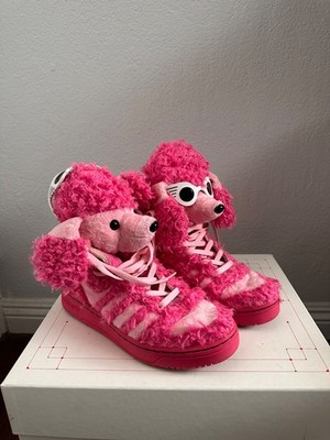 Size 8.5 - Adidas JS Poodle Pink for sale online | eBay