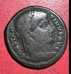 300-400 A.D. Constans Old Ancient Roman Coin! FINE Details! X522 Old Coin!