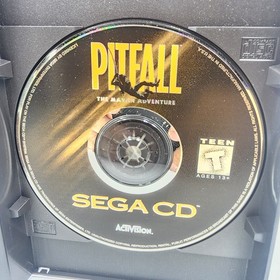 Pitfall: The Mayan Adventure - SEGA CD w/ Manual *pre-own