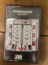 FOREIGNER RECORDS VINTAGE 1982 CASSETTE USED