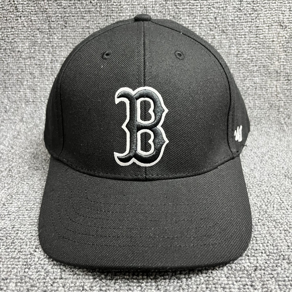 '47 Brand Boston Bruins Black Snapback Cap Adjustable Hat