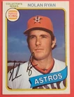 Nolan RYAN 1980 Topps Burger King # 9 HOF Strikeout King 1st Astros Card Nr-Mt