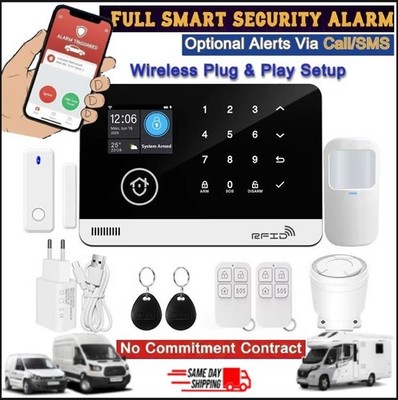 Wohnmobil-Wohnwagen-Wohnmobil Fernbedienung Alarmanlage Sicherheitssystem Mobilruf/SMS Alarme