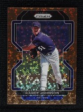 2022 Panini Prizm Tier II Bronze Donut Circle 40/40 Randy Johnson #152 HOF 0s1o