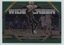 2023 Panini Prizm WNBA Widescreen Green Prizm Jordin Canada #11 0u2l