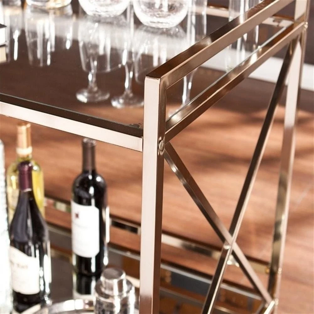 Southern Enterprises Maxton Bar Cart - Thumbnail 4