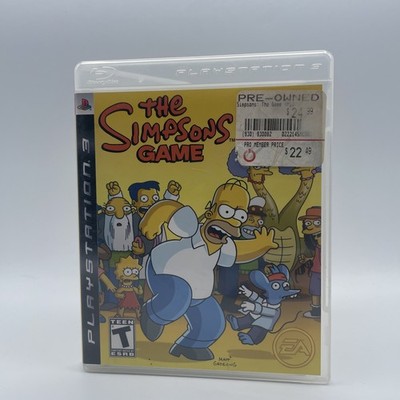 The Simpsons Game 2007 Sony PlayStation 3 Complete CIB