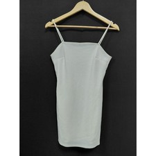 Carino White Spaghetti Strap Bodycon Dress Women’s