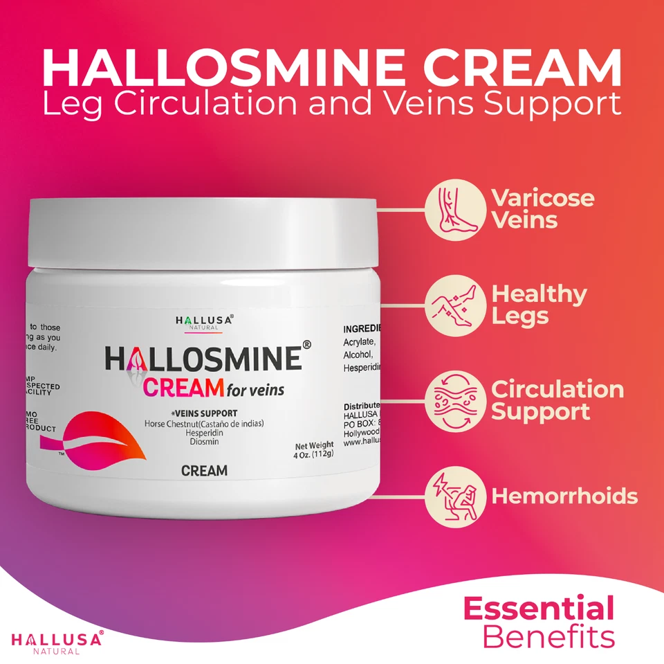 Varicose Veins Treatment for Legs | Varicose Veins Cream for Pain Relief | 4oz - Image 2 of 4