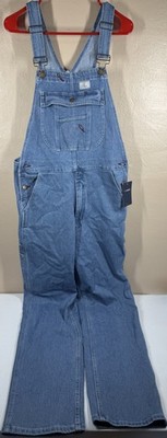   NWT HISEA Men's SIze 32W Denim Overalls Bib Jeans Workwear Adjustable Straps
