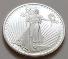 Silvertowne St. Gaudens 1 Troy Oz Silver Round • .999 Fine • T1