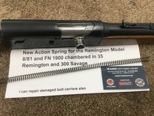 New Action Spring For Rem 881 And Fn 1900 Chambered In 35 Rem And 300 Savage New Action Spring For Rem 881 And Fn 1900 Chambered In 35 Rem And 300 Savage