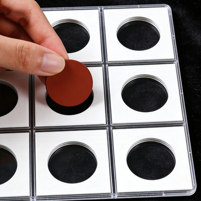 250 Pcs 2x2 Coin Flips Mylar Holders Archival Safe for Coin Collection