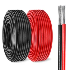 10 Gauge Marine Wire Tinned Copper Boat Cable, Standard USA OFC Oxygen Free C...