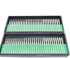 60 Pcs Diamond Drill Bits, 1Mm 2Mm 3Mm Mix Se...