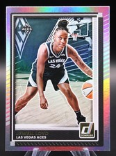 Jewell Loyd 2025 Panini Donruss WNBA Silver Holo #23 Aces