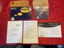 Unopened 1999 HP Pavilion Recovery CDs 2  Booklets