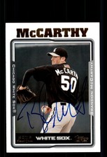 Signed Baseball Card Auto Brandon McCarthy 2005 Topps Update #UH264 White Sox