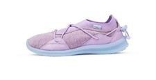 Speedo Junior WaterTrek Water Shoes - Lilac: Kids Swim Footwear Size L 4/5