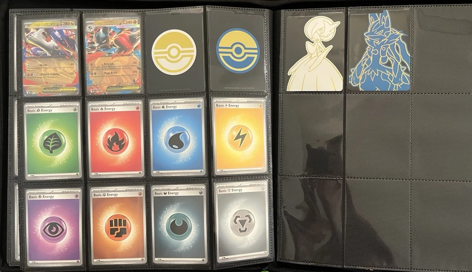 Pokémon TCG Mega Evolution Near Master Set - Cards 1-176 Mint + Promos & Binder - Image 3 of 4