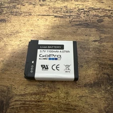 GoPro - Rechargeable Lithium-Ion Battery 3.7V 1100mAh