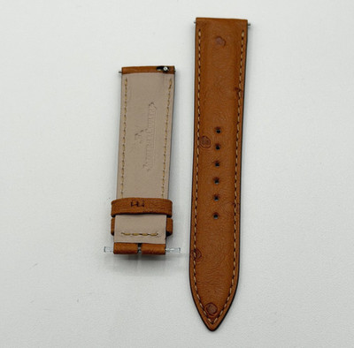 Jaeger-LeCoultre Reverso watch strap ostrich brown brown oyster 18/16mm