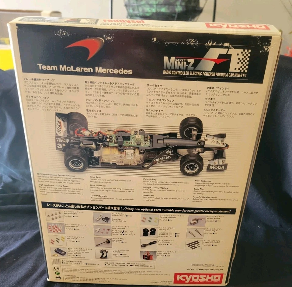 Mini Z F1 Team McLaren Mp4 RTR Readyset Used - Image 4 of 4