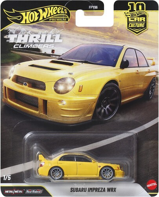 #ad Mattel Hot Wheels Premium: Thrill Climbers Subaru Impreza WRX New Toy Toy $12.13