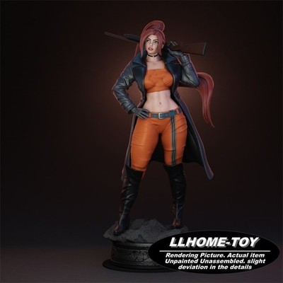 25CM tall Elsa Bloodstone Resin 3D Print Unpainted Model Garage Kit figure