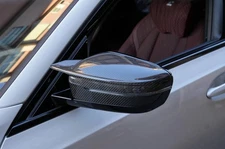 BMW G30 G20 G22 G42 GENUINE CARBON FIBRE WING MIRROR COVER CAP HIGH GLOSS M4 STY