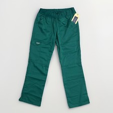 Cherokee Workwear Revolution Women  s Scrub Pants XXS Petite Hunter Green New