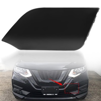 Shtuomoland 622A0-6FL0H Front Bumper Tow Hook Cover 622A0-6FV0A Fits Black 