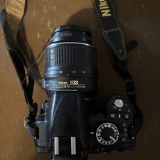 Nikon D3100 Digital SLR Camera With Lens 18mm - 55mm Tested Read Desc 