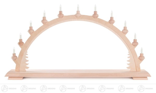 Schwibbogen Ohne BestüCkung, Elektrisch Beleuchtet Bxhxt 84 Cmx44 Cmx11 Cm NEU-image
