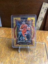 2024-25 Panini Select Jonathan Mogbo True Gold Wave /10 Rookie Card Raptors 