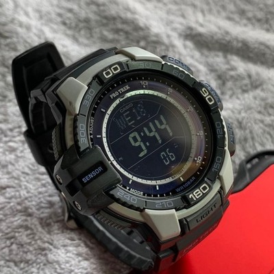 Casio Protrek PRG270 Triple Sensor Tactical Solar Watch Black | eBay